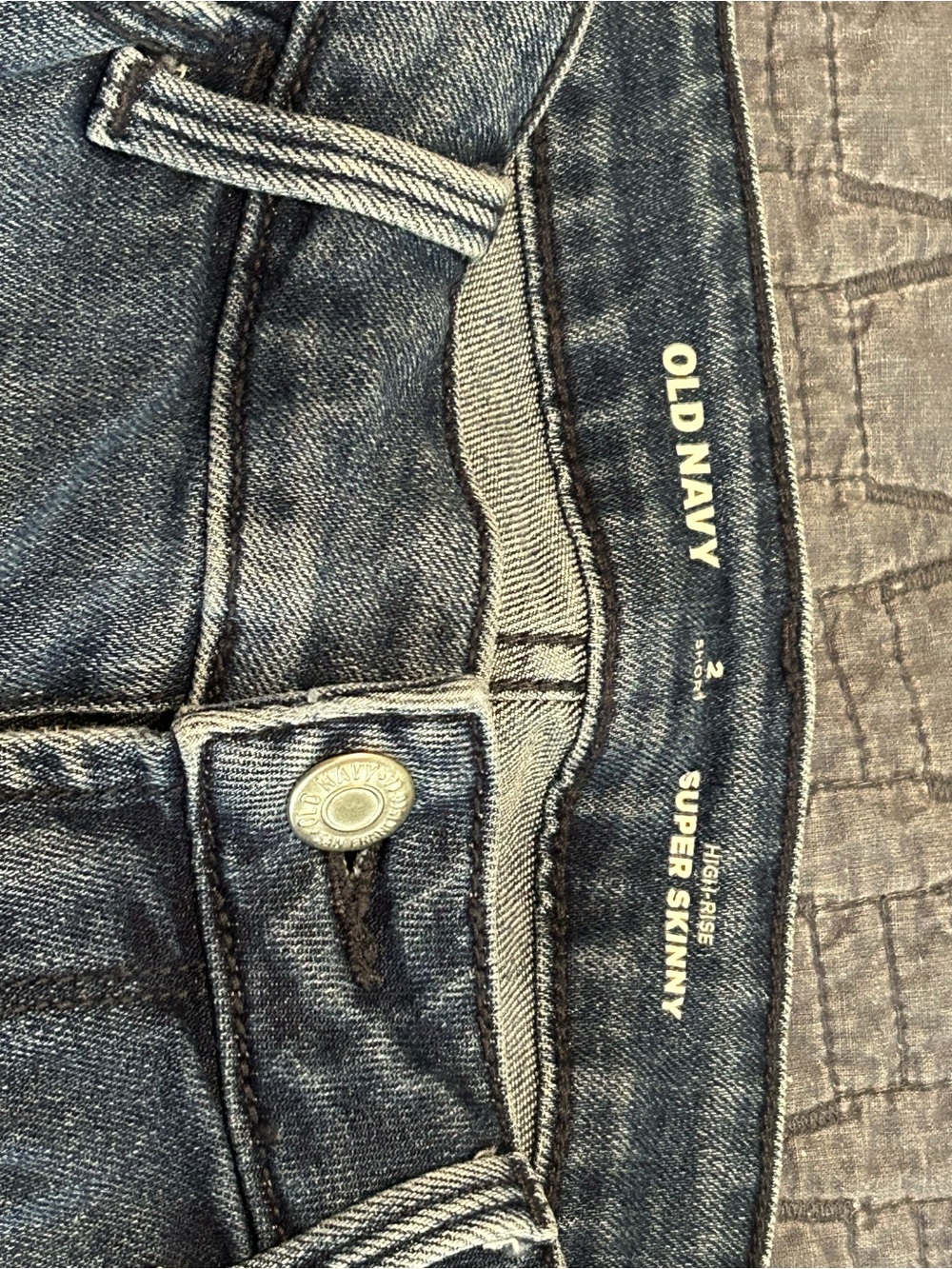 Old Navy Super Skinny Jeans - Dark Blue